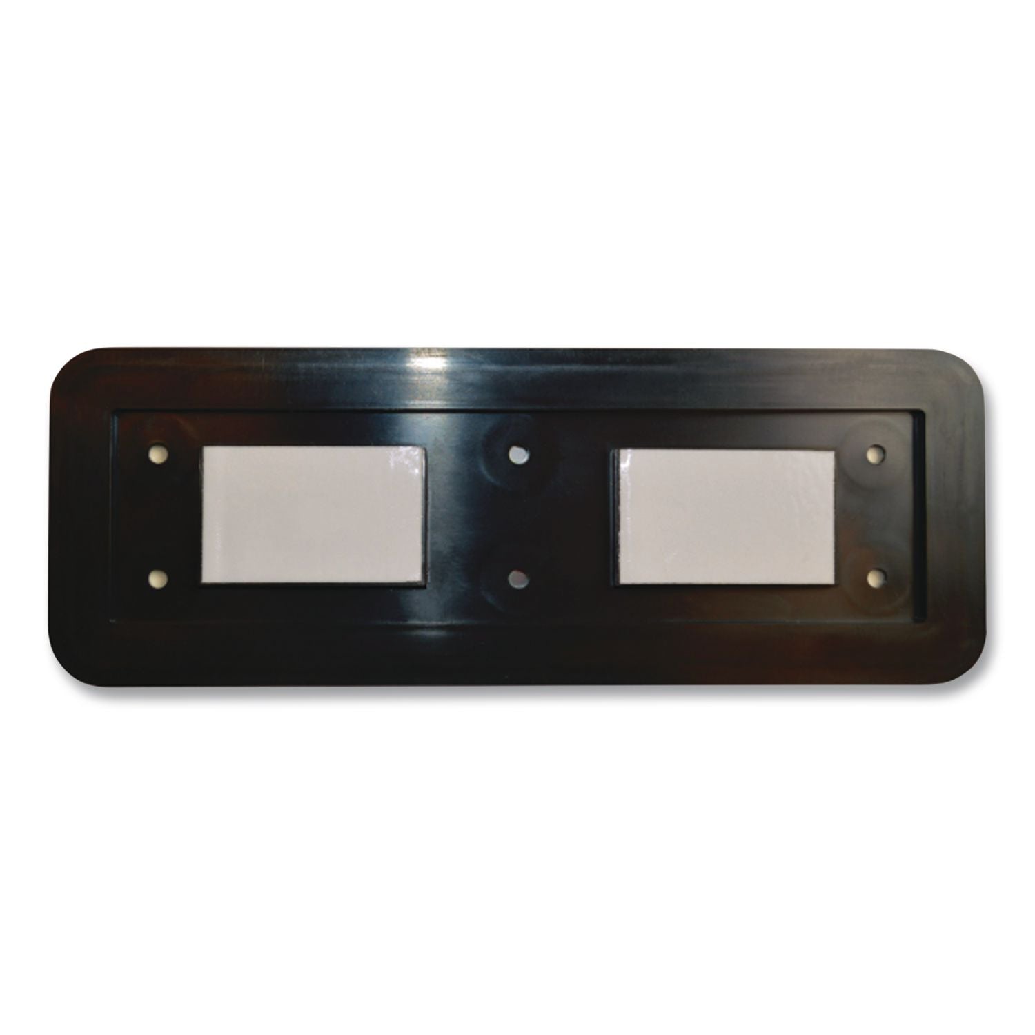 Brushed Metal Office Sign, Private, 9 x 3, Silver
