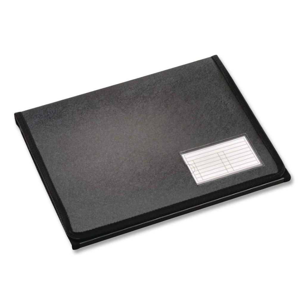 ShowFile Horizontal Display Easel, 20 Letter-Size Sleeves, Black