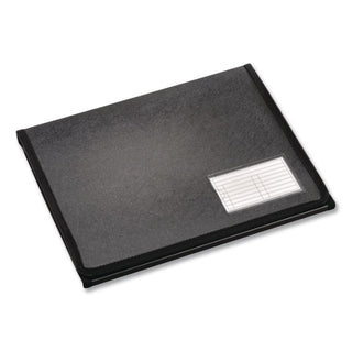 ShowFile Horizontal Display Easel, 20 Letter-Size Sleeves, Black