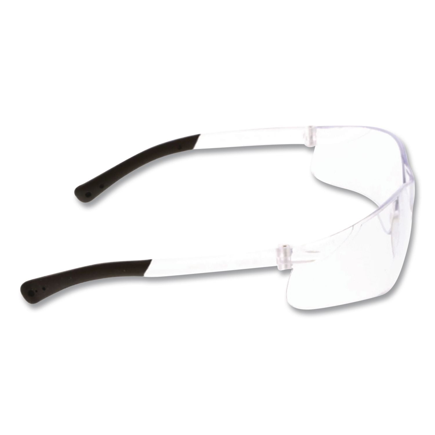 BearKat Safety Glasses, Frost Frame, Clear Lens