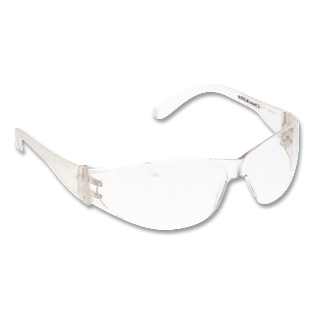 Checklite Safety Glasses, Clear Frame, Clear Lens