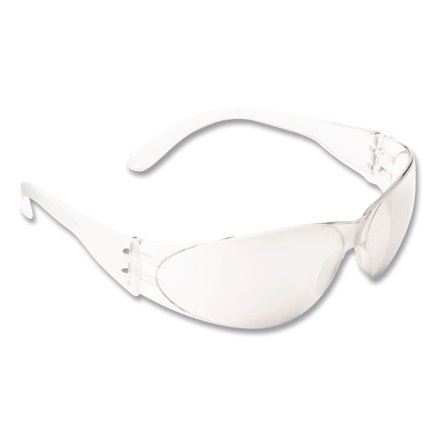 Checklite Safety Glasses, Clear Frame, Anti-Fog Lens