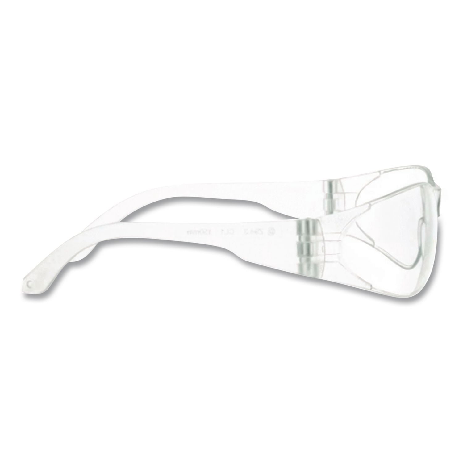 Checklite Safety Glasses, Clear Frame, Anti-Fog Lens