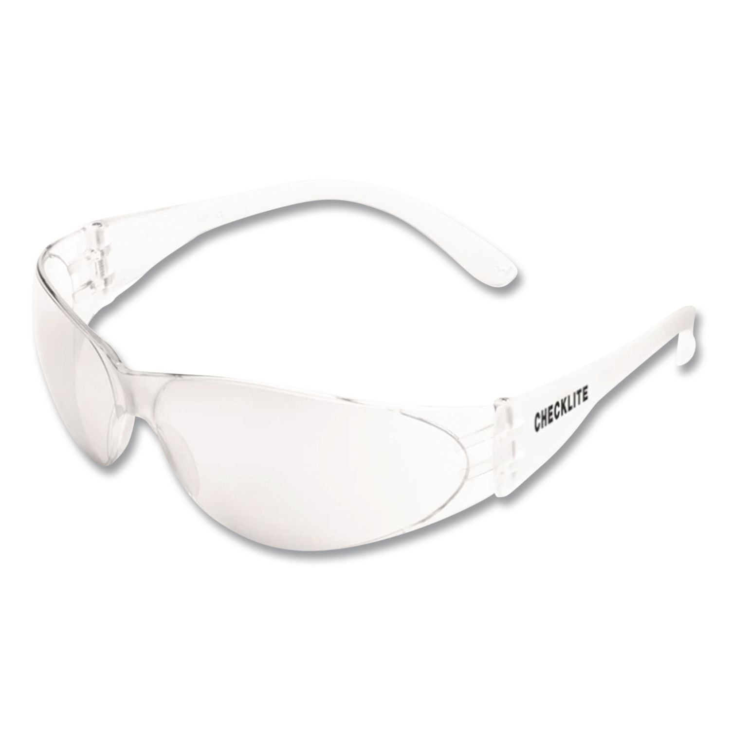 Checklite Safety Glasses, Clear Frame, Anti-Fog Lens