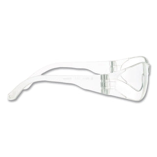 Checklite Scratch-Resistant Safety Glasses, Clear Lens, 12/Box