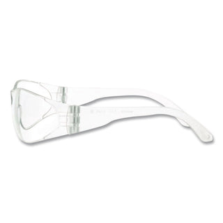 Checklite Scratch-Resistant Safety Glasses, Clear Lens, 12/Box