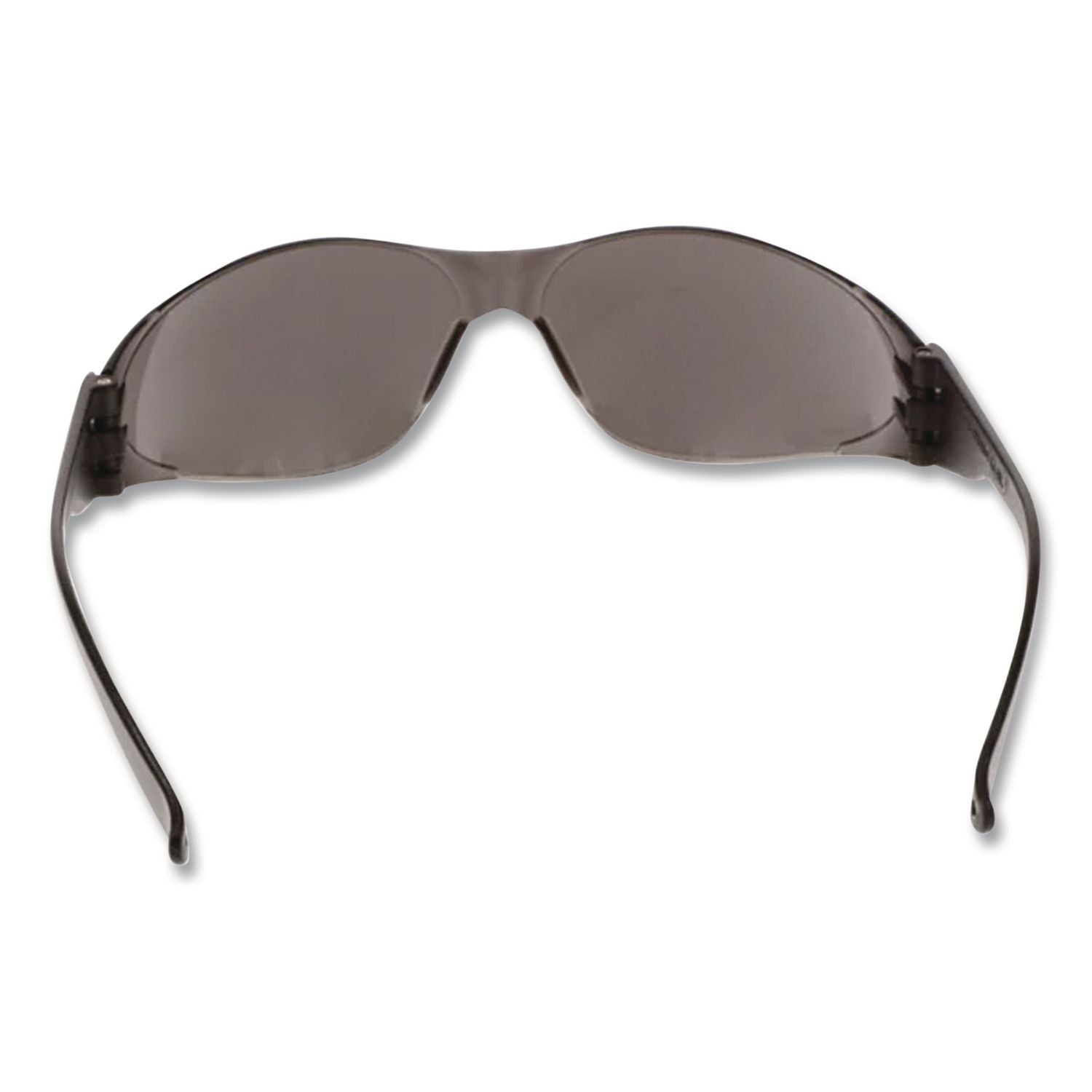 Checklite Scratch-Resistant Safety Glasses, Gray Lens, 12/Box