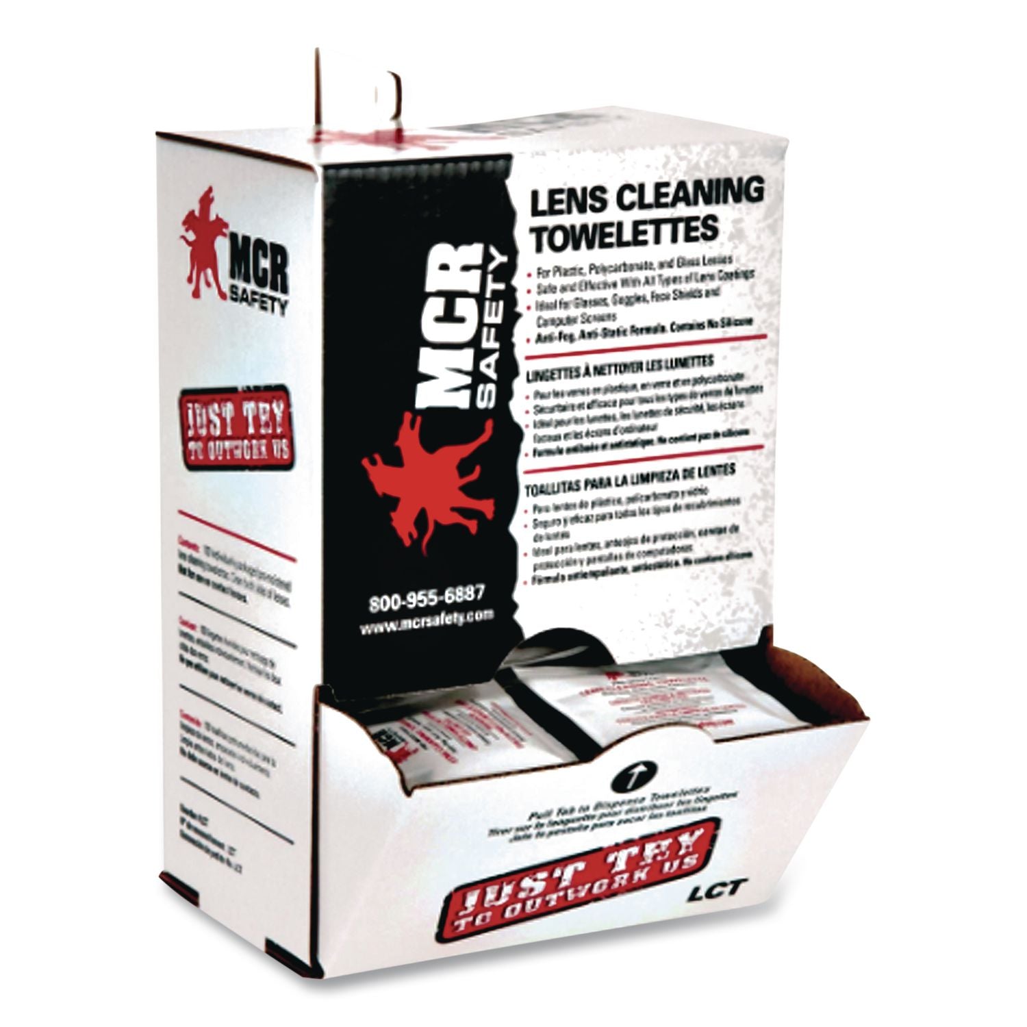 Lens Cleaning Towelettes, 100/Box