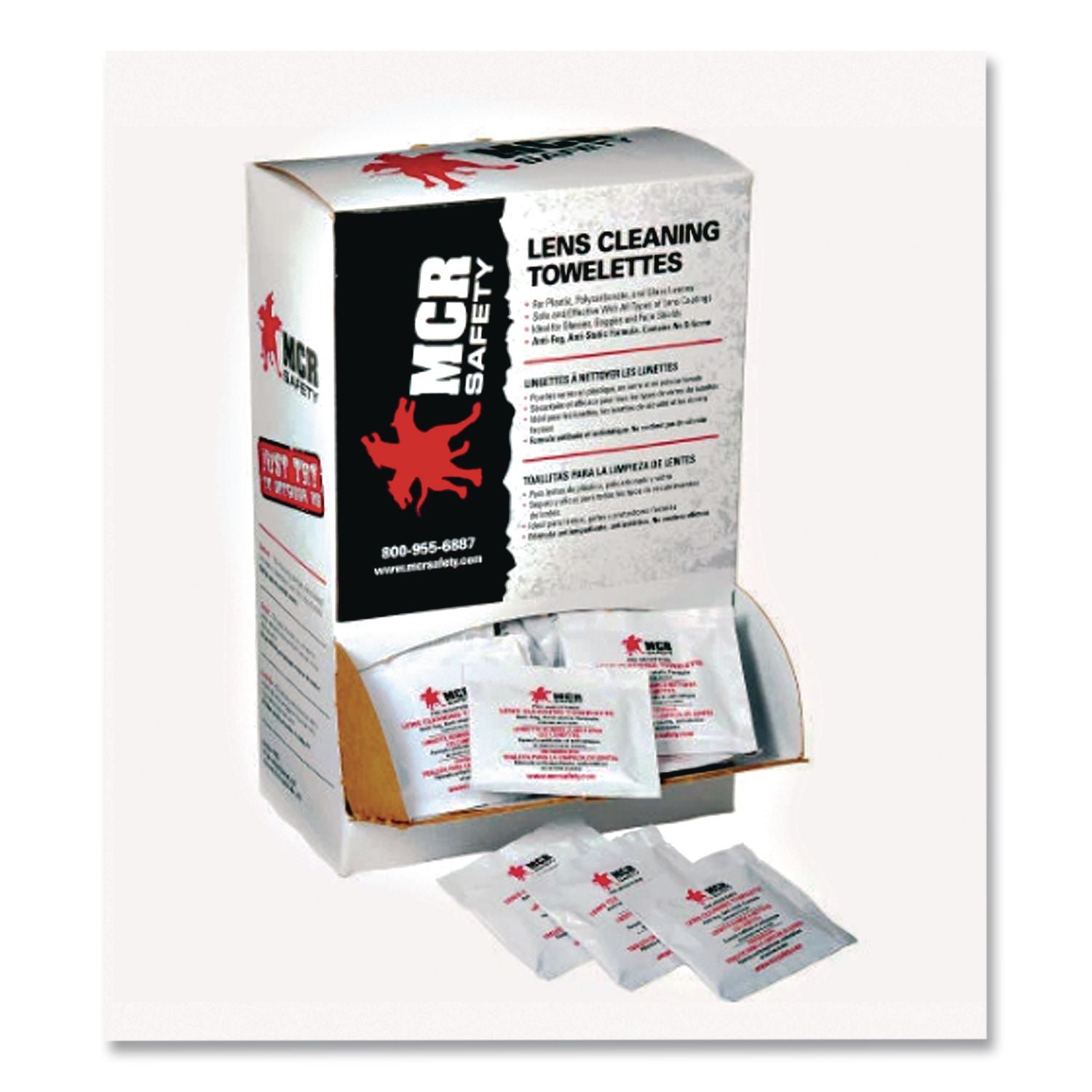 Lens Cleaning Towelettes, 100/Box