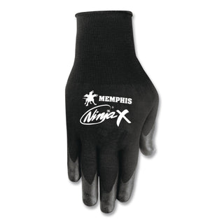 Ninja x Bi-Polymer Coated Gloves, Small, Black, Pair