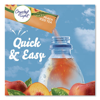 Flavored Drink Mix, Peach Tea, 30 .09oz Packets/Box