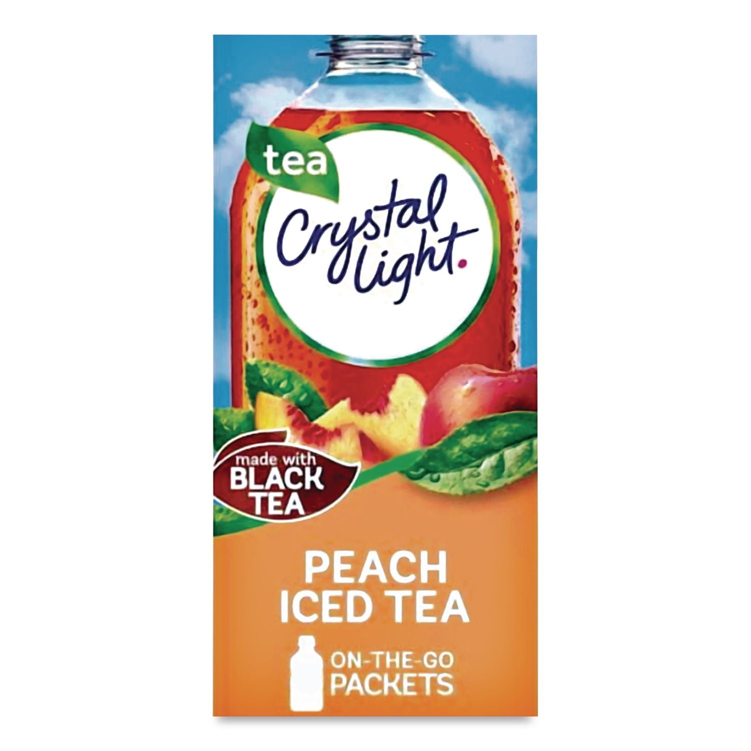 Flavored Drink Mix, Peach Tea, 30 .09oz Packets/Box