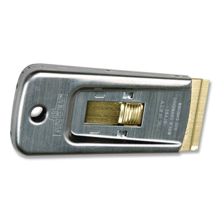 Safety Scraper, 1 1/2" Wide, 4" Steel Handle
