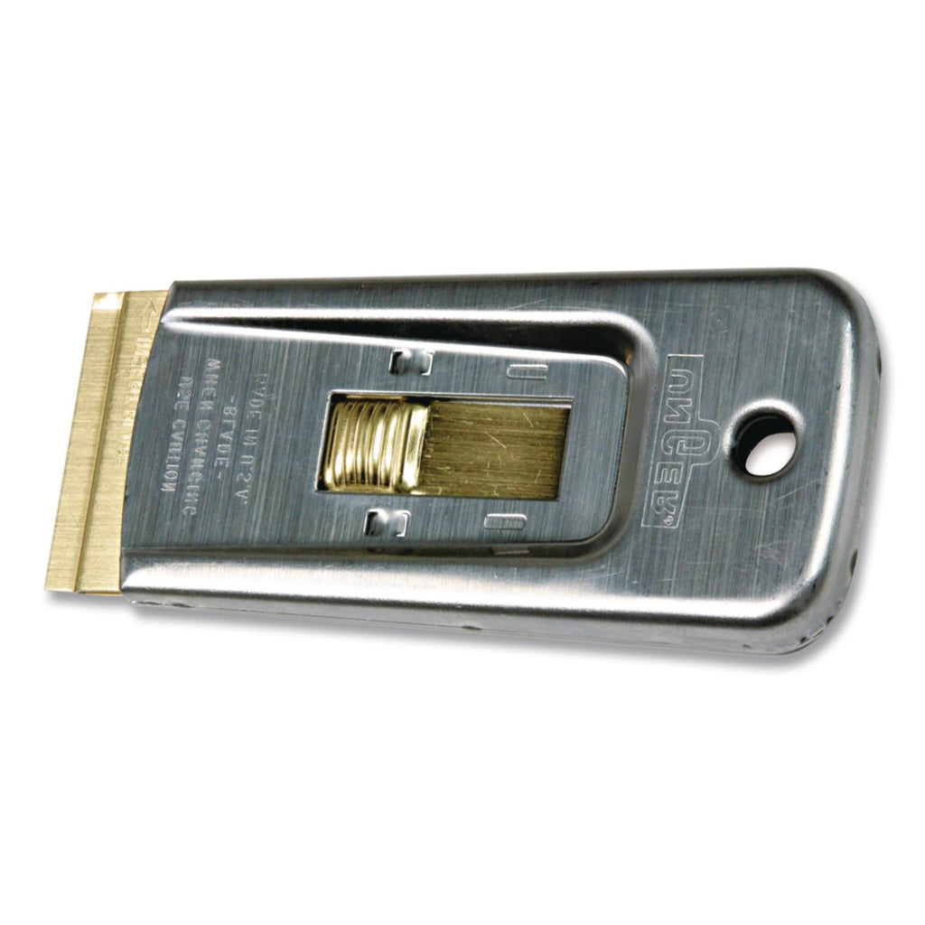 Safety Scraper, 1 1/2" Wide, 4" Steel Handle