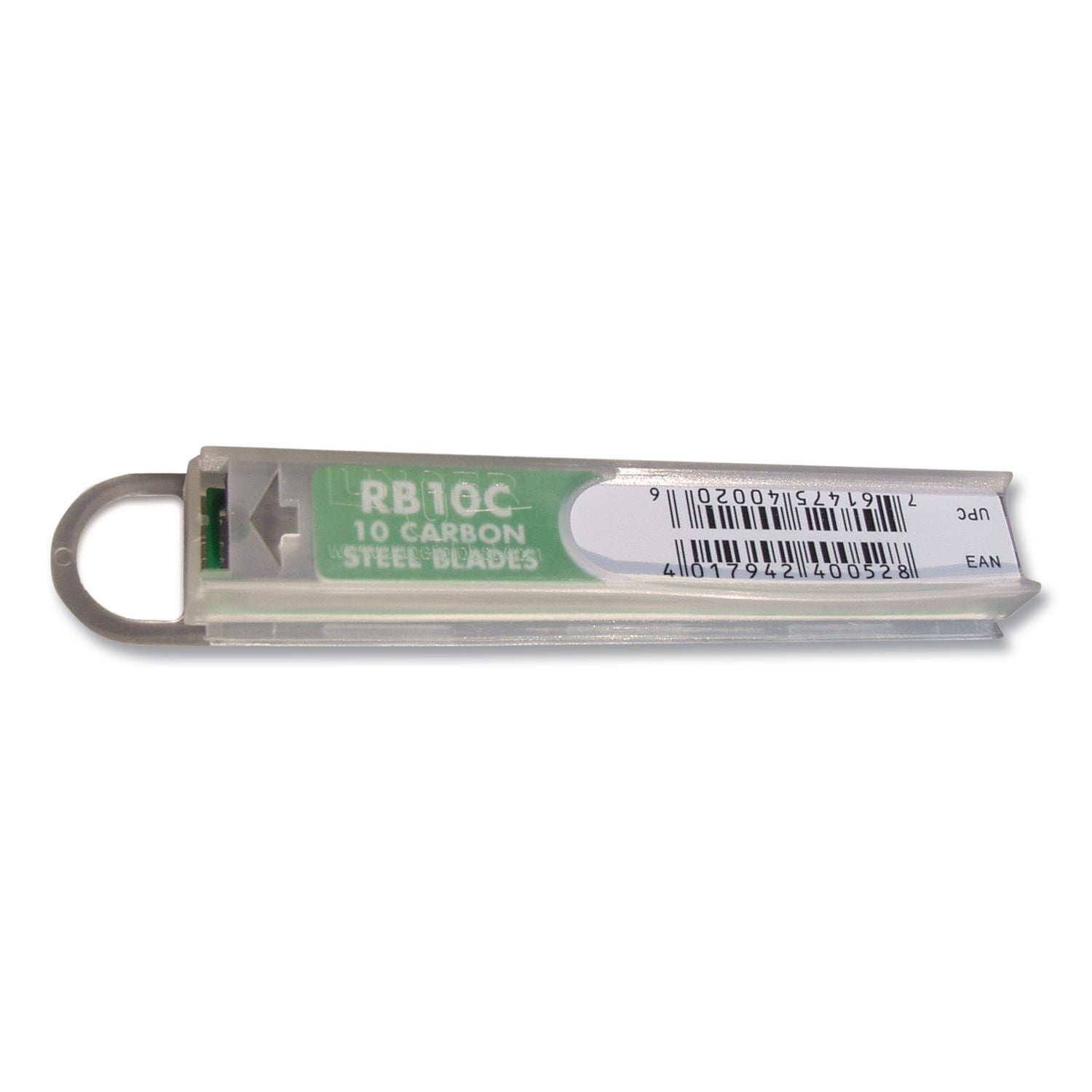 Replacement Blades for 4" Scrapers, Carbon Steel, 10/Pack