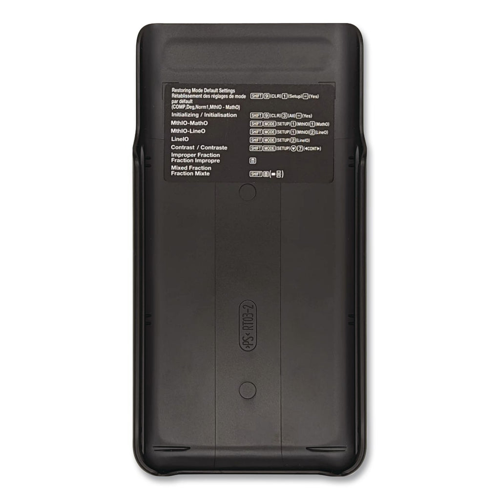 FX-300ES Plus 2nd Edition Scientific Calculator, 16-Digit LCD, Black