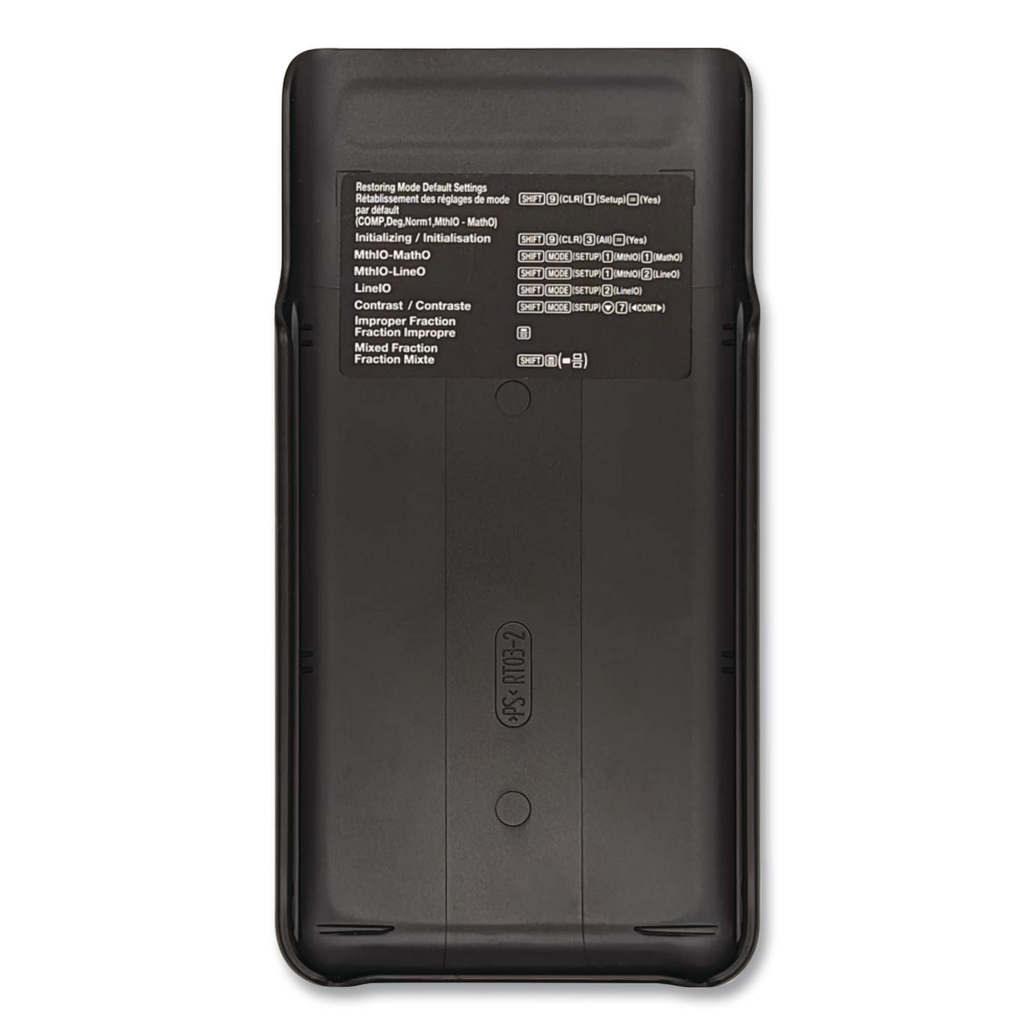 FX-300ES Plus 2nd Edition Scientific Calculator, 16-Digit LCD, Black