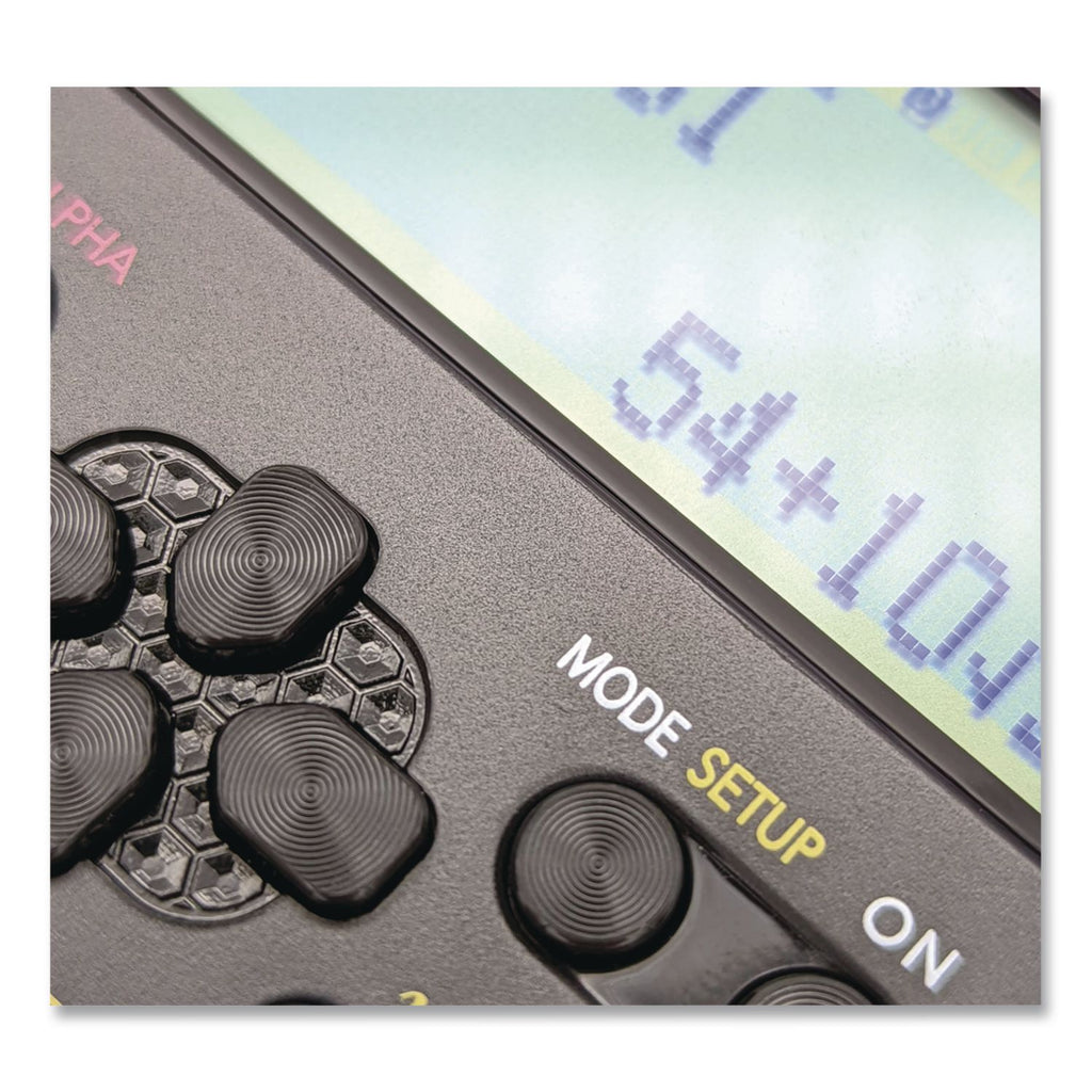 FX-300ES Plus 2nd Edition Scientific Calculator, 16-Digit LCD, Black