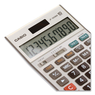 JF100MS Desktop Calculator, 10-Digit LCD
