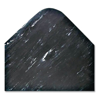 Cushion-Step Marbleized Rubber Mat, 36 x 60, Black