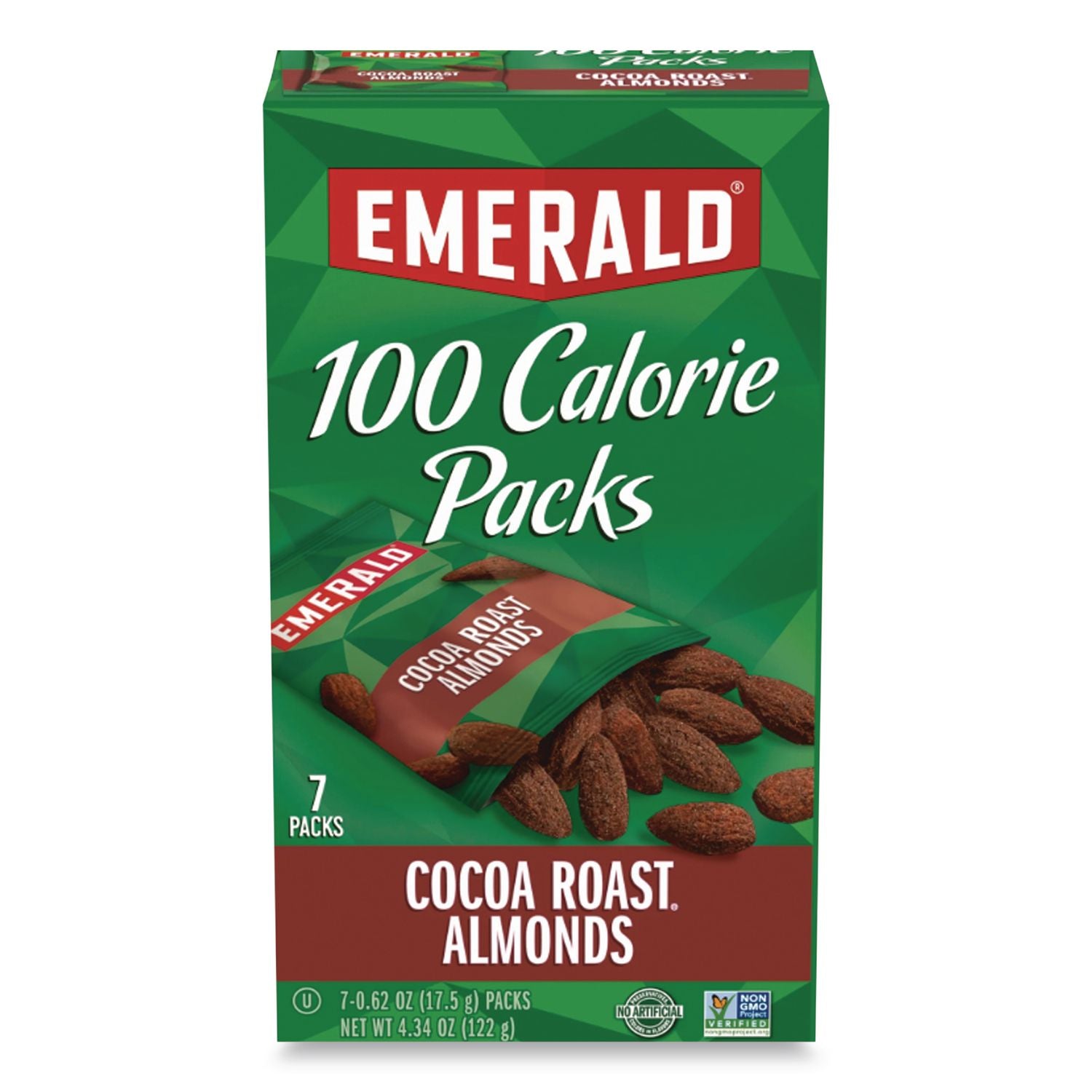 100 Calorie Pack Cocoa Roast Almonds, 0.63 oz Packs, 7/Box