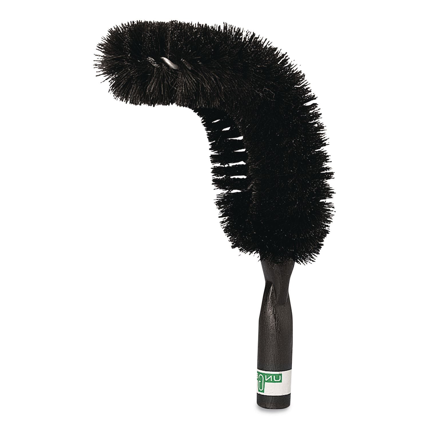StarDuster Pipe Brush, Green Polypropylene Bristles, 7.5" Brush, 6" Black Plastic Handle