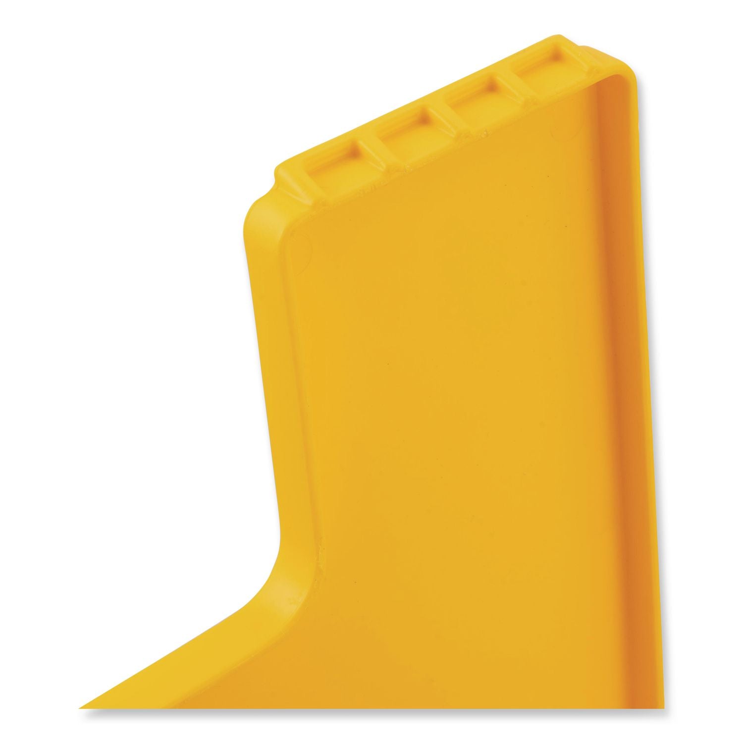 Site Safety Wet Floor Sign, 2-Sided, 10 x 2 x 26, Yellow