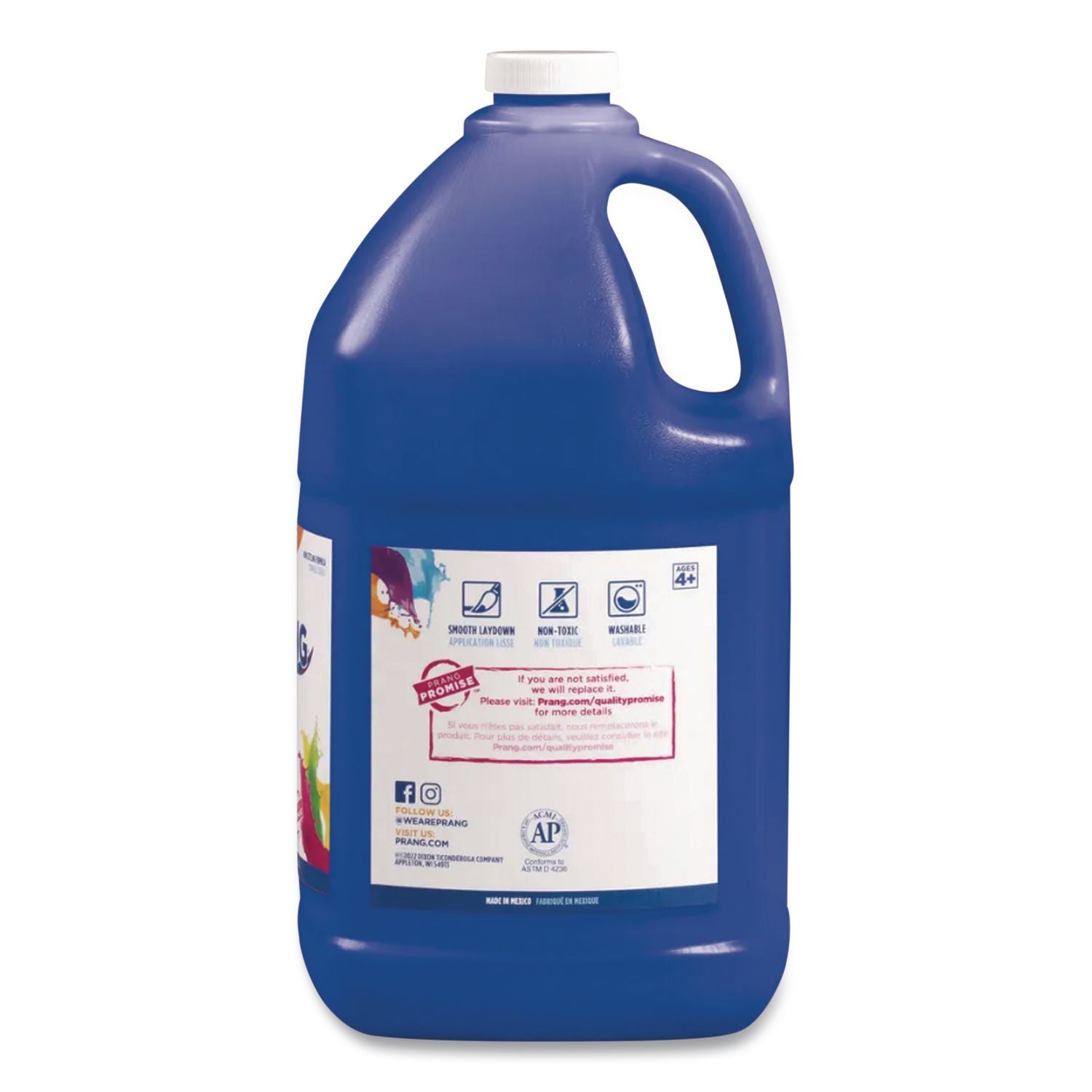 Washable Paint, Blue, 1 gal Bottle