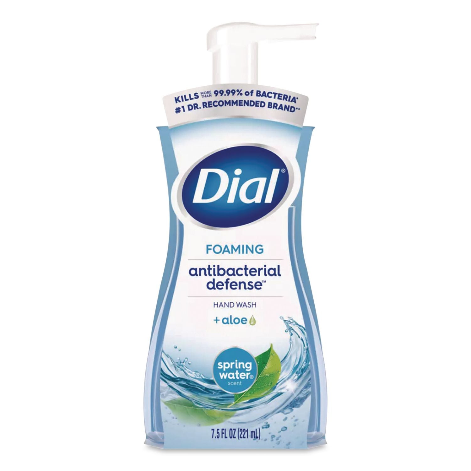 Antibacterial Foaming Hand Wash, Spring Water, 7.5 oz