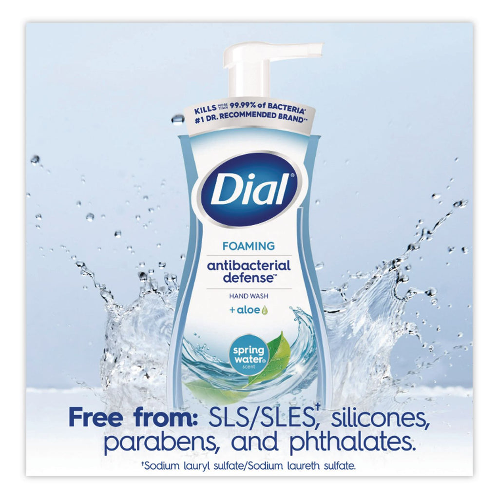 Antibacterial Foaming Hand Wash, Spring Water, 7.5 oz