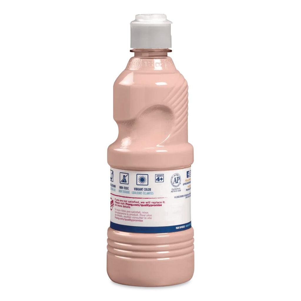 Ready-to-Use Tempera Paint, Peach, 16 oz Dispenser-Cap Bottle
