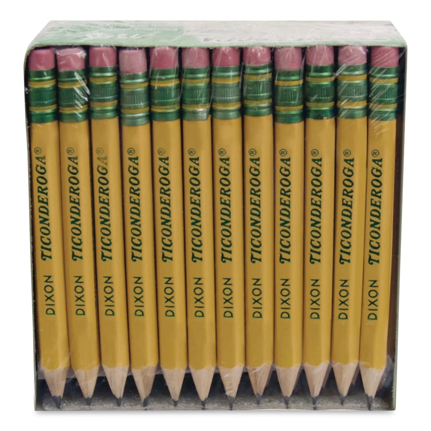 Golf Pencils, HB (#2), Black Lead, Yellow Barrel, 72/Box
