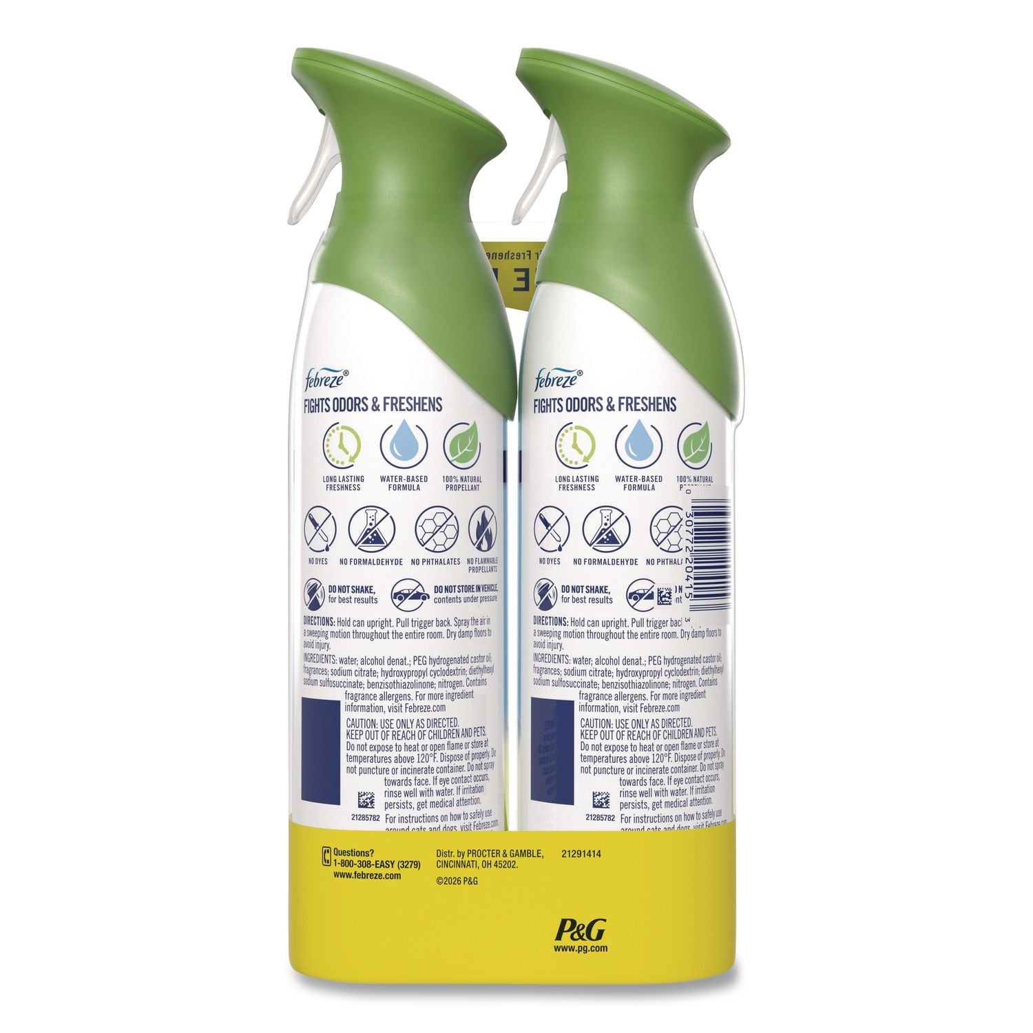 AIR, Gain Original, 8.8 oz Aerosol Spray, 2/Pack, 6 Pack/Carton