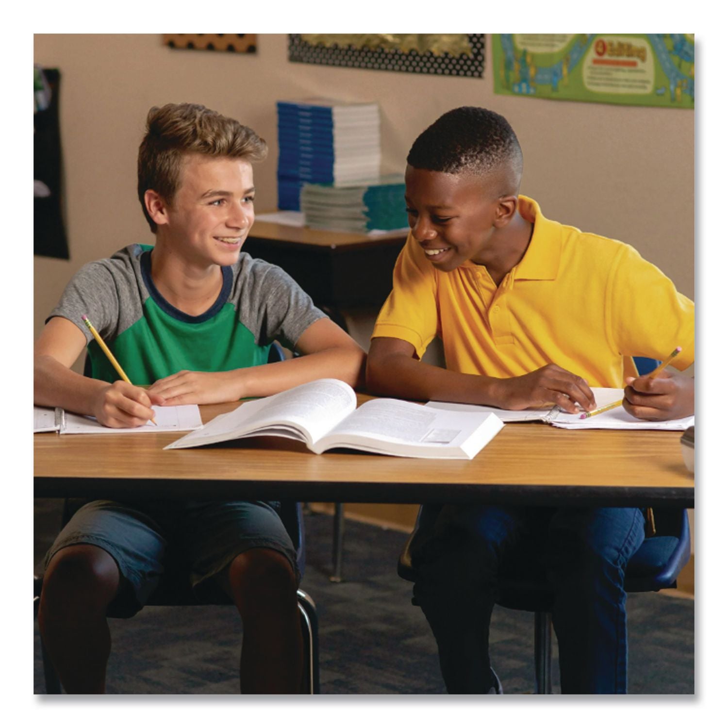 Pre-Sharpened Pencil, HB (#2), Black Lead, Yellow Barrel, 72/Pack