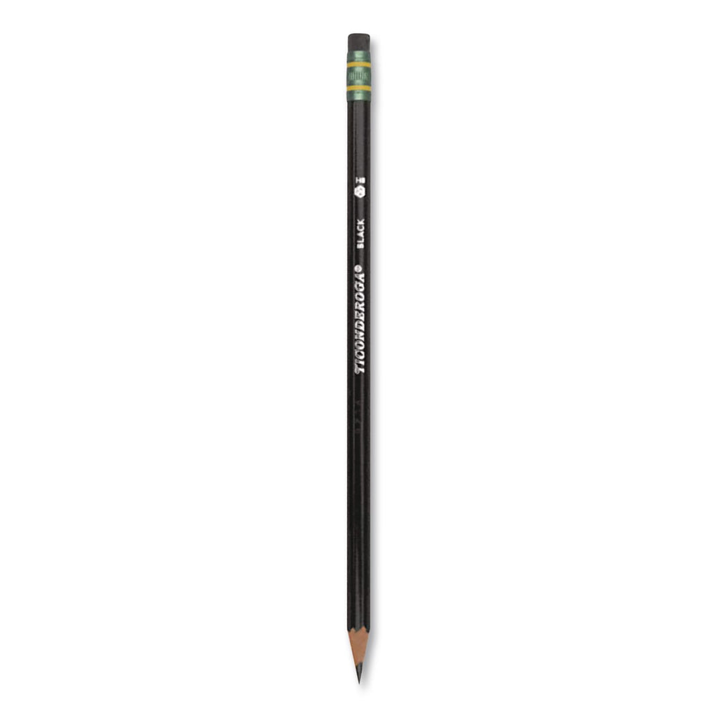 Tri-Conderoga Triangular #2 Woodcase Oversized Pencil, HB (#2), Black Lead, Yellow Barrel, 3/Pack