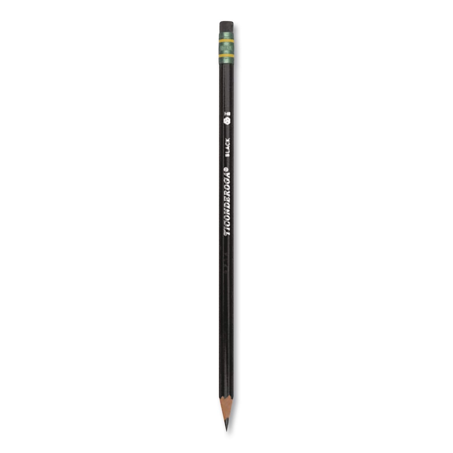 Tri-Conderoga Triangular #2 Woodcase Oversized Pencil, HB (#2), Black Lead, Yellow Barrel, 3/Pack