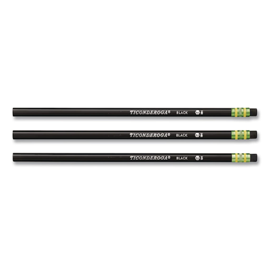 Tri-Conderoga Triangular #2 Woodcase Oversized Pencil, HB (#2), Black Lead, Yellow Barrel, 3/Pack