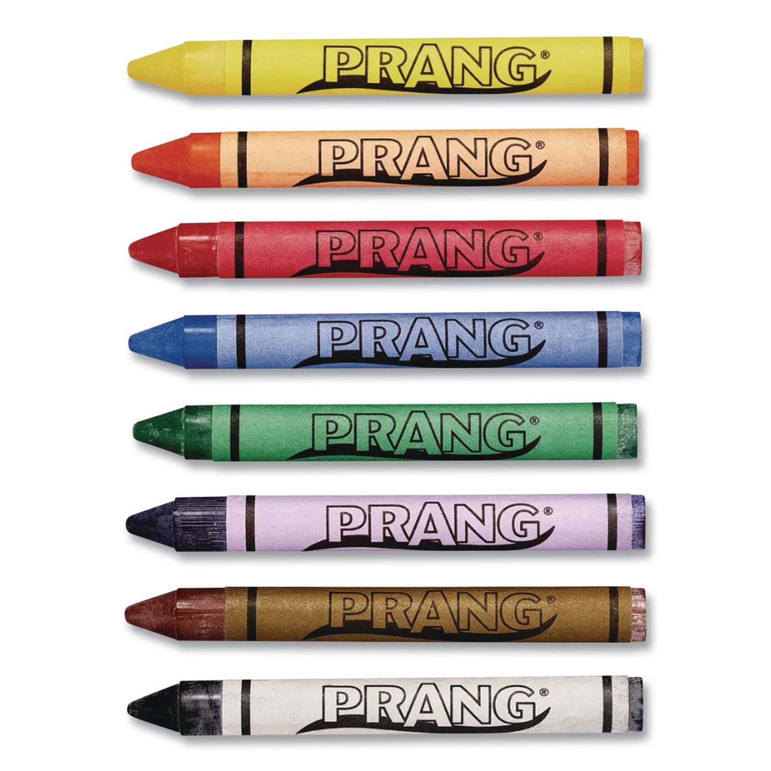Crayons Made with Soy, 100 Each of 8 Colors, 800/Carton