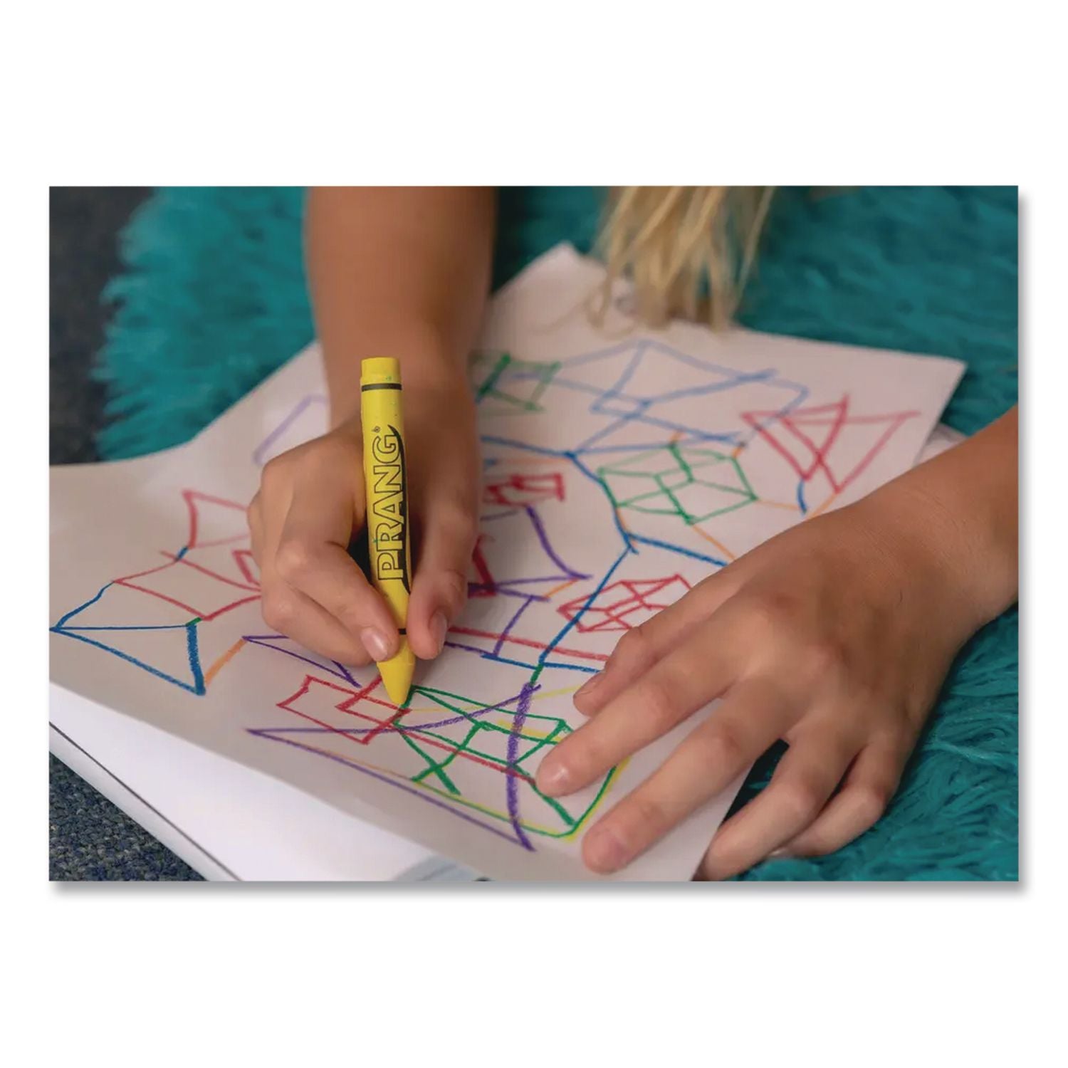 Crayons Made with Soy, 100 Each of 8 Colors, 800/Carton