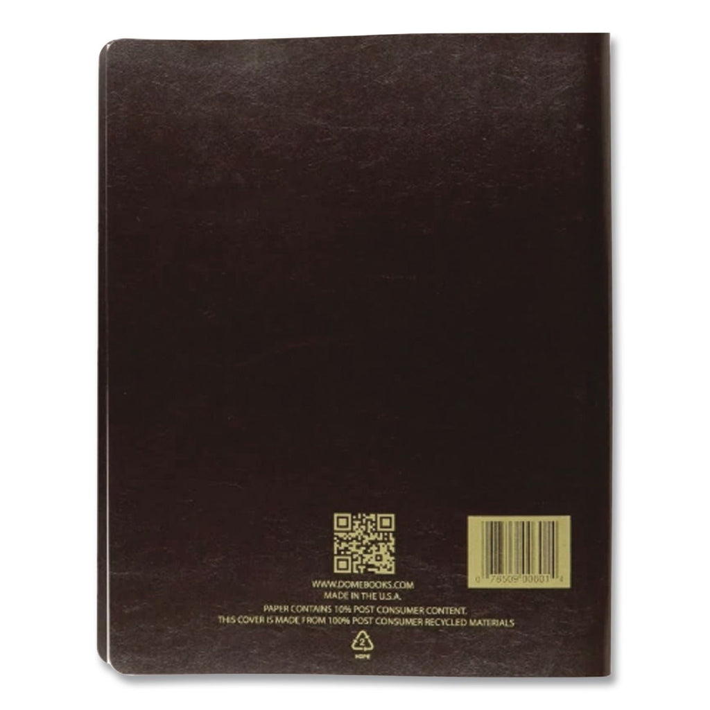 Simplified Weekly Bookkeeping Record, 4 Column Format, Brown Cover, 11 x 8.5 Sheets, 128 Sheets/Book