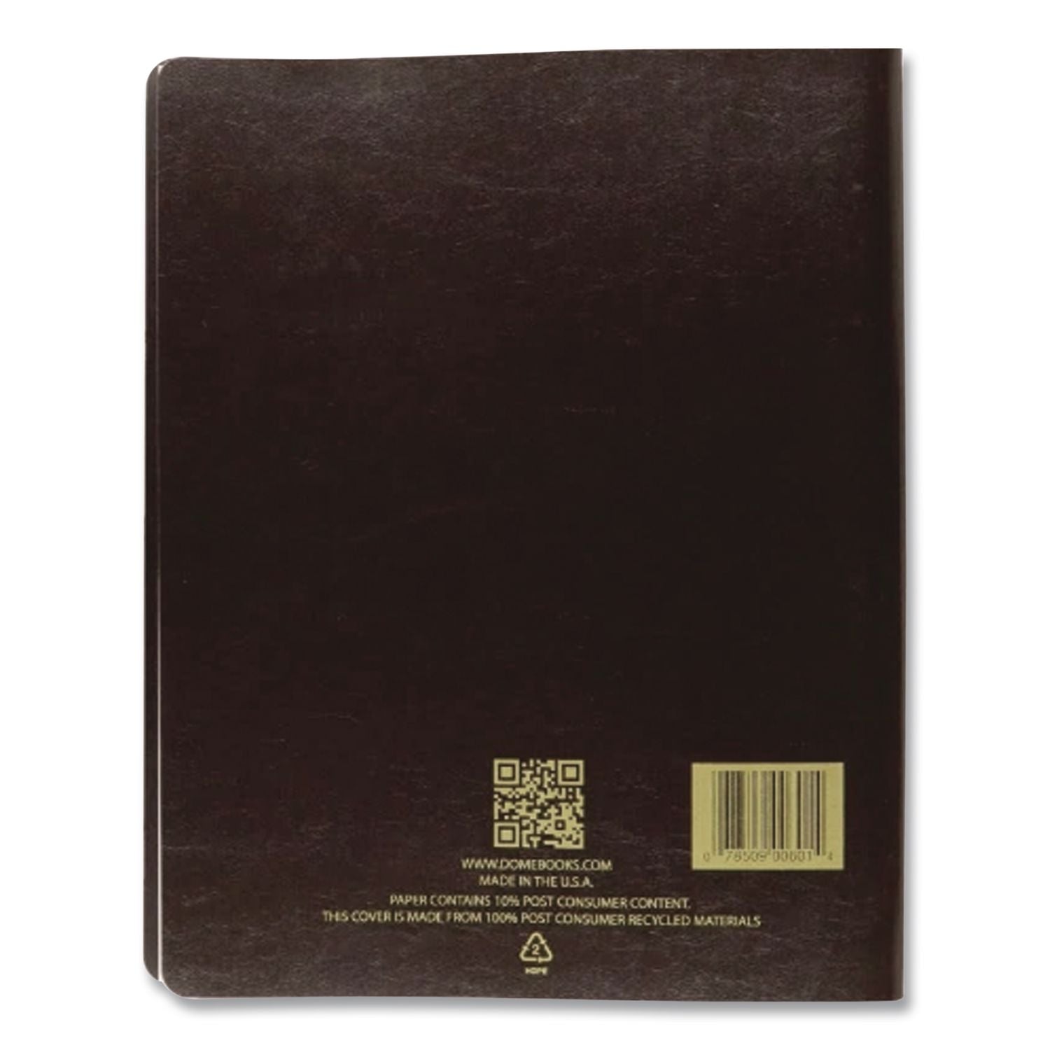 Simplified Weekly Bookkeeping Record, 4 Column Format, Brown Cover, 11 x 8.5 Sheets, 128 Sheets/Book