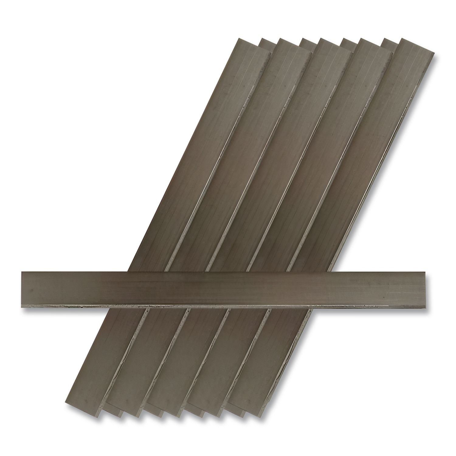 Replacement Blade for Heavy-Duty Scraper, Carbon Steel, 10/Pack