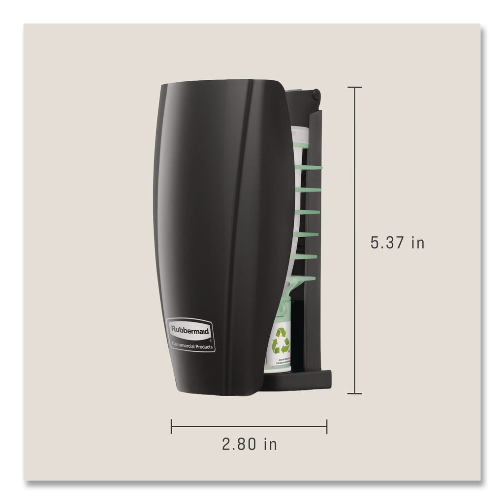 TC TCell Odor Control Dispenser, 2.9" x 2.75" x 5.9", Black