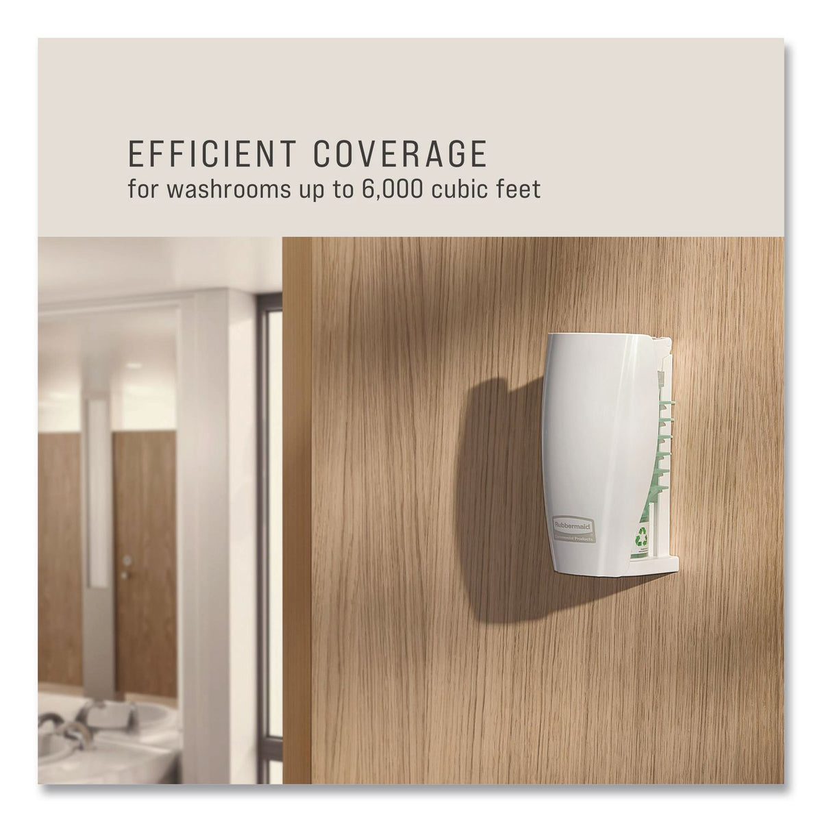 TC TCell Odor Control Dispenser, 2.75" x 2.5" x 5.25", White