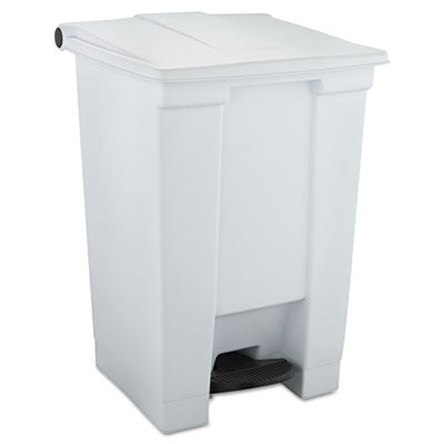 indoor-utility-step-on-waste-container-square-plastic-12gal-white_rcp6144whi - 1