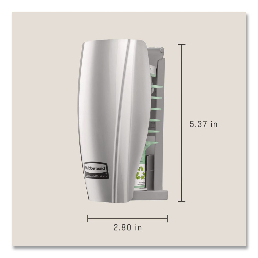 TC TCell Odor Control Dispenser, 2.9" x 2.75" x 5.9", Chrome