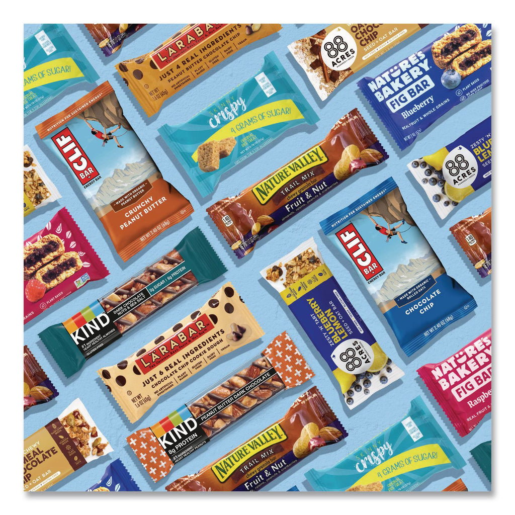 Healthy Snack Bar Box, 23 Assorted Snacks/Box, Ships in 1-3 Business Days