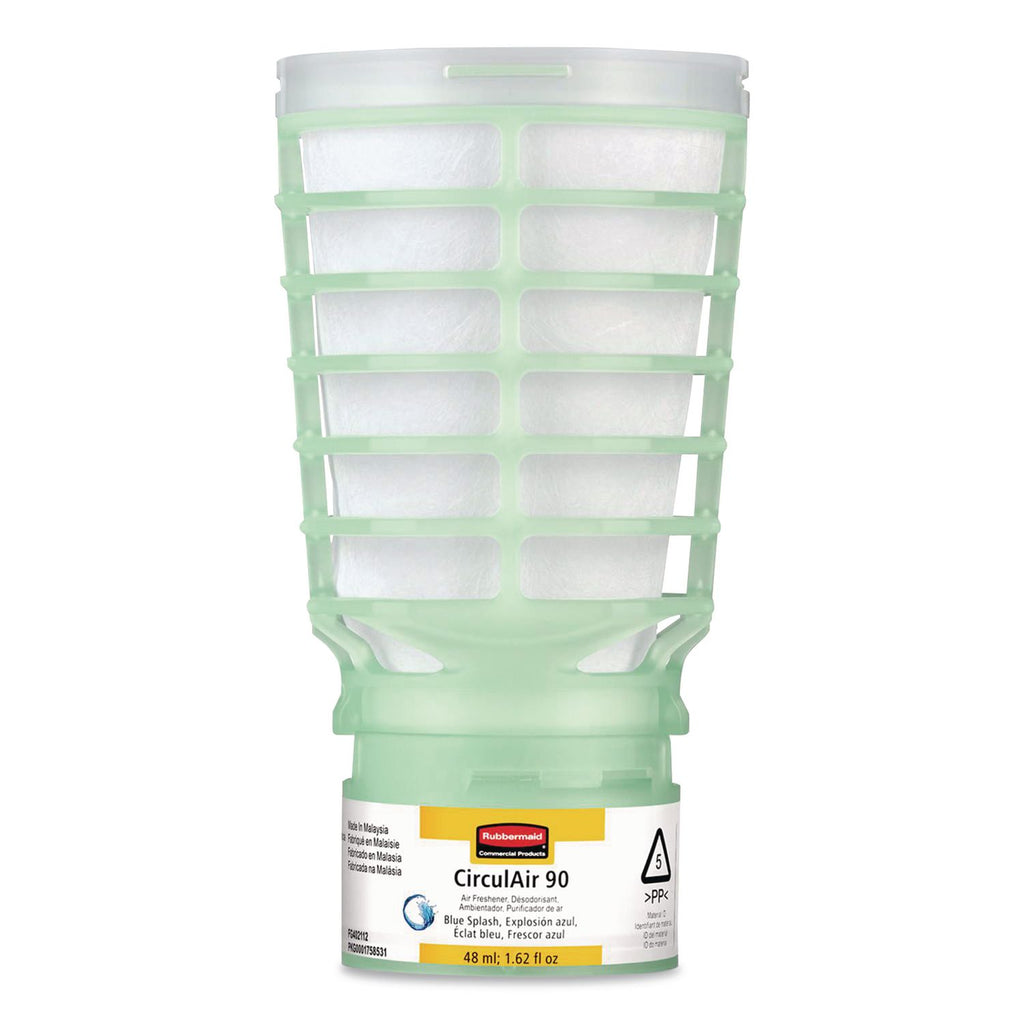 TCell Microtrans Odor Neutralizer Refill, Blue Splash, 48 mL, 6/Carton