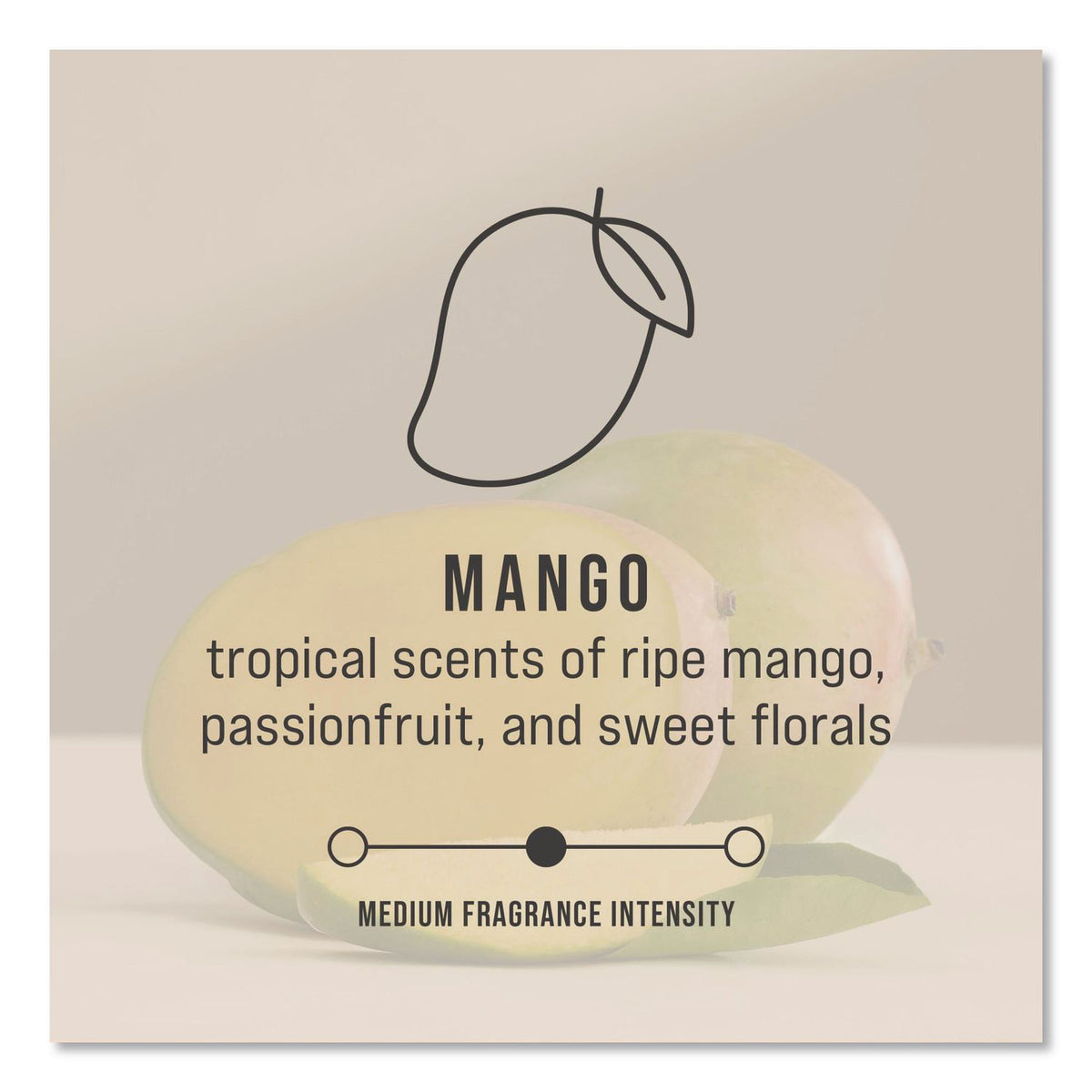 TCell Microtrans Odor Neutralizer Refill, Mango Blossom, 48 mL, 6/Carton