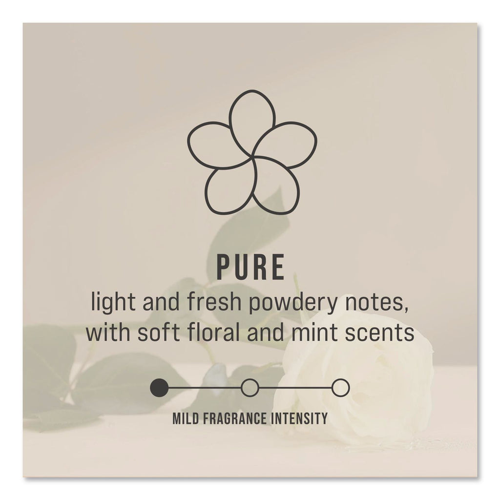 TCell Air Freshener Dispenser Oil Fragrance Refill, Pure Scent, 1.62 oz, 6/Carton